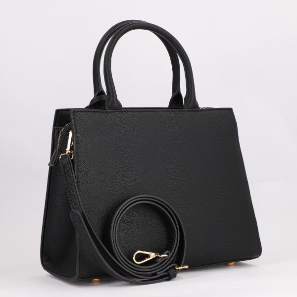 Geantă Damă Casual Neagra din Piele Ecologica David Jones CM7348 121