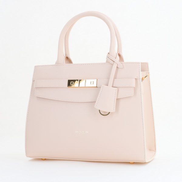 David Jones - Geantă Damă Casual Roz din Piele Ecologica David Jones CM7348