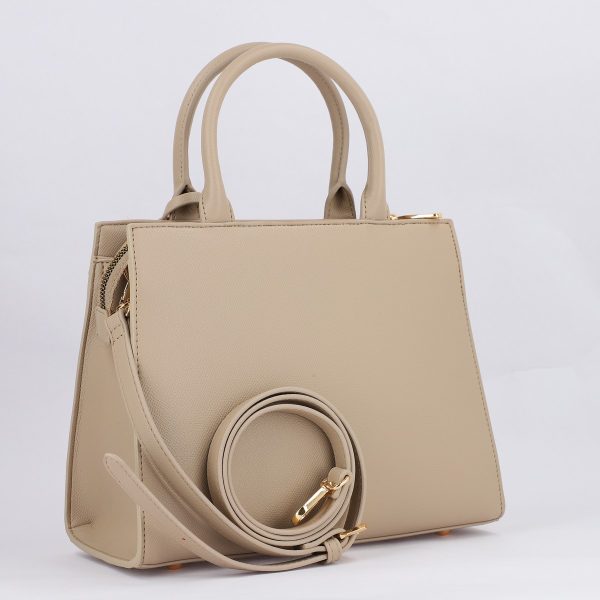 Geantă Damă Casual Taupe din Piele Ecologica David Jones CM7348 121