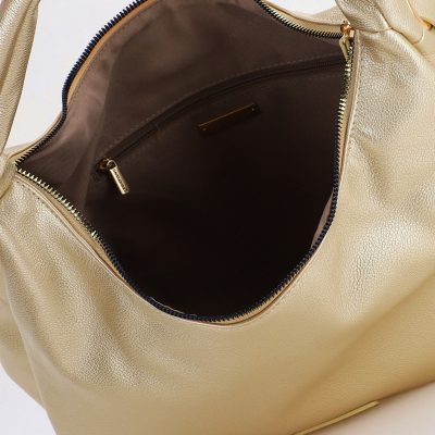 Geantă Damă Shopper Aurie din Piele Ecologica David Jones CM7455