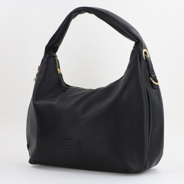 Geantă Damă Shopper Neagra din Piele Ecologica David Jones CM7455 120