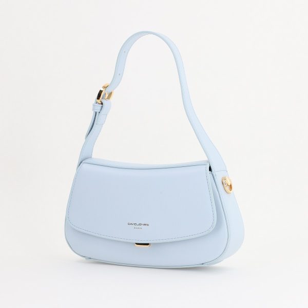 Poșeta Damă Casual Albastră Piele Ecologică David Jones CM7344 120