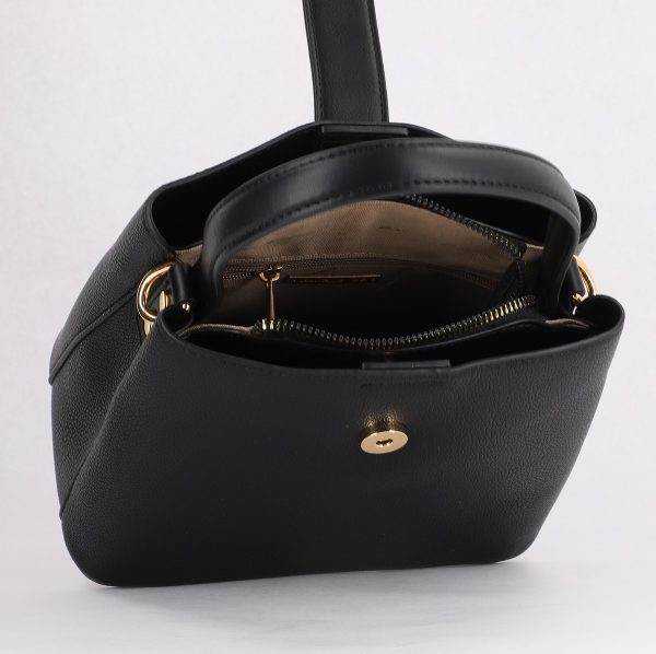 Poseta damă casual piele ecologică Neagră David Jones (BS7134CM2501035) 119