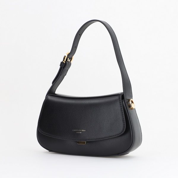 Poșeta Damă Casual Piele Ecologică Neagră David Jones CM7344 120