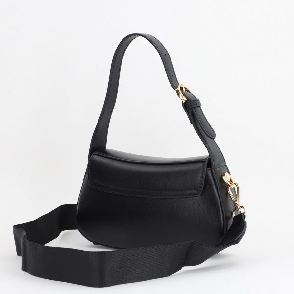 Poșeta Damă Casual Piele Ecologică Neagră David Jones CM7344 121