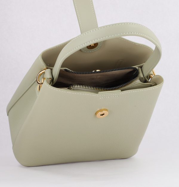 Poșeta Damă Casual Piele Ecologică Verde David Jones (BS7134CM2501037) 119