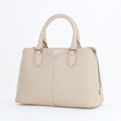 Poșeta Damă Casual Taupe din Piele Ecologică cu bretea de umăr David Jones CM7427